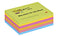 Post-it - Memoblok 8645 Super Sticky 203x153mm assorti | Pak a 6 stuk | 8 stuks
