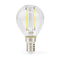 LED-Filamentlamp E14 | G45 | 2 W | 250 lm | 2700 K | Warm Wit | Aantal lampen in verpakking: 1 Stuks