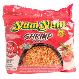 Yum Yum - Noodles garnaal bami 5pack 5x60gr | Multipack a 5 stuk | 6 stuks