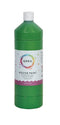Qrea - Plakkaatverf middengroen 1000ml | Fles a 1000 milliliter | 6 stuks