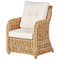 Beliani ALESSANO - Loungeset voor 5 - Naturel - Rotan