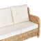 Beliani ALESSANO - Loungeset voor 5 - Naturel - Rotan