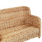Beliani ALESSANO - Loungeset voor 5 - Naturel - Rotan