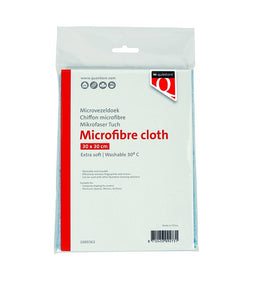 Quantore - Microvezeldoek 30x30cm blauw | 1 stuk | 50 stuks