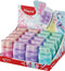 Maped - Puntenslijper/gum Connect pastel display à 20 assorti