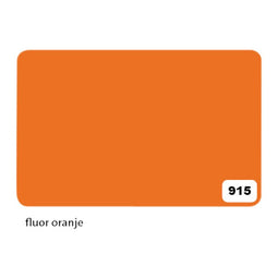 Folia Paper - Etalagekarton folia 48x68cm 380gr nr915 fluor oranje