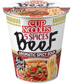 Nissin - Noodles 5 spices beef cup