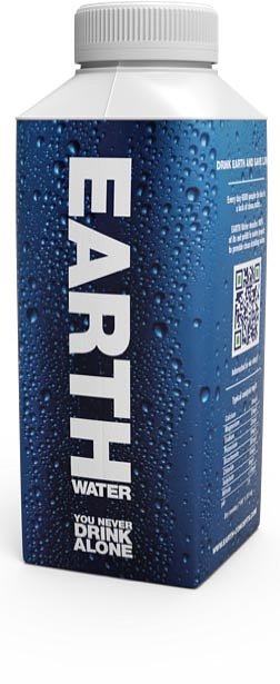 EARTH Water - EARTH water, tetra fles van 33 cl, pak van 24 stuks