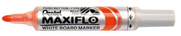 Pentel - Viltstift pentel mwl5m whiteboard 3mm oranje | 12 stuks