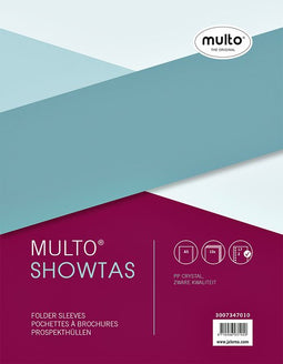 Multo - Showtas A5 17-gaats PP 0.14mm glad