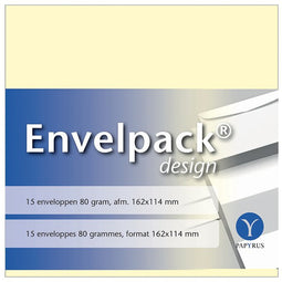 Papyrus - Envelop 114x162mm 80gr ivoorwit