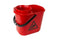 Cleaninq - Mopemmer spaans met korf 12L rood