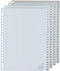 Kangaro - Tabbladen 23-gaats G4100CM 1-100 genummerd grijs PP | 1 set | 5 stuks