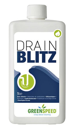 Greenspeed - Ontstopper greenspeed drain blitz 1 liter | Fles a 1 liter | 8 stuks