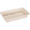 Depa® - ® Bak | Bagasse (suikerrietpulp) | A14 | snackbak | 19x11.8x3.6cm | naturel | 50 stuks