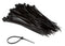 IEZZY - Inbindstrips nylon 2.5x100mm D 20.5mm zwart