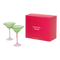 Urban Nature Culture Martini cocktail glass, set of 2, in gift pack Multi co / Glass
