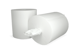 Klika - Handdoekrol Midi (kokerloos) 1 laags 6x270 meter Ø20cm 100% cellulose T9 | 6 stuks