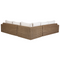 Beliani PALERMO - Loungeset - Bruin - PE rotan