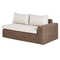 Beliani PALERMO - Loungeset - Bruin - PE rotan