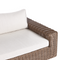 Beliani PALERMO - Loungeset - Bruin - PE rotan
