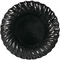 Klika - Gebaksschotel | 88mm | rond | karton + PET | zwart | 100 stuks
