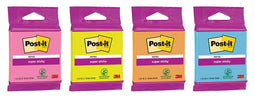 Post-it - Memoblok 3m post-it 6920 ss 76x76mm ass. kleur