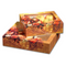 Klika - Cateringdoos | Fruit | karton + PET | 26x22x7.5cm | met venster | 10 stuks