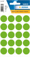 HERMA - Etiket 1878 rond 19mm fluor groen 100 stuks