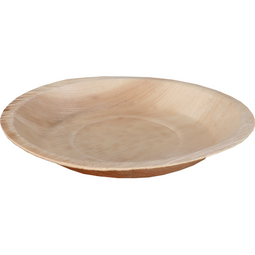 Depa® - ® Bord | rond | 1-vaks | palmblad | Ø24cm | 25 stuks