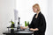 Standing Desk - Pro / Touch - Black Oak