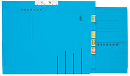 Secolor - Verzamelmap A4 lateraal blauw