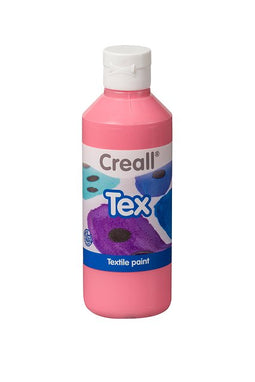 Creall - Textielverf creall tex roze 250ml | Fles a 250 milliliter | 6 stuks