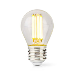 LED-Filamentlamp E27 | G45 | 7 W | 806 lm | 2700 K | Warm Wit | Aantal lampen in verpakking: 1 Stuks