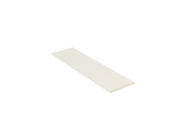 Klika - Papieren rietjes wit 200x6mm BIO | 200 stuks