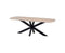 Eettafel Akagi 160 cm Deens ovaal mangohout - Ashblond | Nijwie