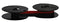 Office - Lint groep 1 dubbelspoel nylon zwart rood