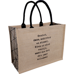 Klika - Shopper | Jute | 43x 20x34cm | 10 stuks