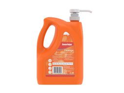 SC Johnson Professio - Handreiniger scj swarfega orange 4l met pomp | 4 stuks