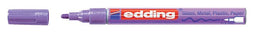 Edding - Viltstift edding 751 lak rond 1-2mm metallic paars | 10 stuks