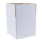 Klika - Kartonnen dozen enkelegolf 165 x 165 x 155 mm wit | 30 stuks