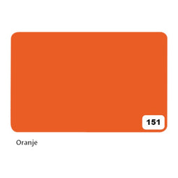 Folia Paper - Etalagekarton folia 48x68cm 380gr nr151 oranje