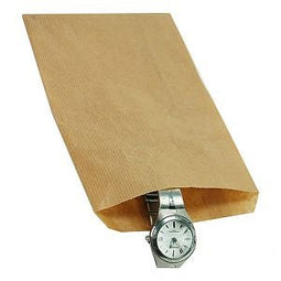 Papieren zak kraft 13x18cm 40 gram 1000 stuks bruin
