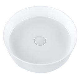 Beliani CATI - Wastafel - Wit - 40 cm - Keramiek
