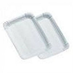 Vleeswarenschaal karton 12x19cm gevoerd 1000st