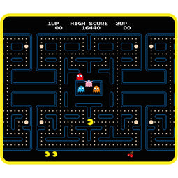 Gaming mat Pac-Man 82541120979 27 x 32 cm Zwart