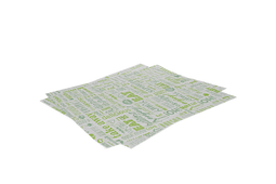 Klika - Vetvrij papier 28x34cm hamburgervellen groen parole FSC®Mix BIO | 1000 stuks