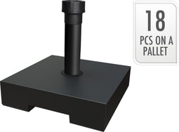 Niceey Parasolvoet - Universeel - Beton 30kg - Zwart