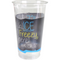 Depa® - ® | Milkshakebeker | ICE is (N)ICE | Gerecycled PET | 500ml | 22oz | transparant/blauw | sleeve met 50 stuks