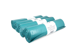 Klika - Vuilniszakken 240 liter 65/25x140cm 10 rollen met 10 zakken blauw | 100 stuks